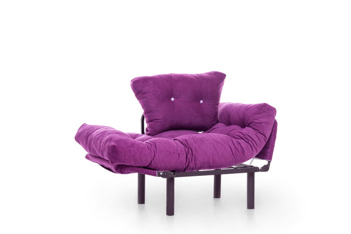Atelier Del Sofa Nitta Single - Púrpura